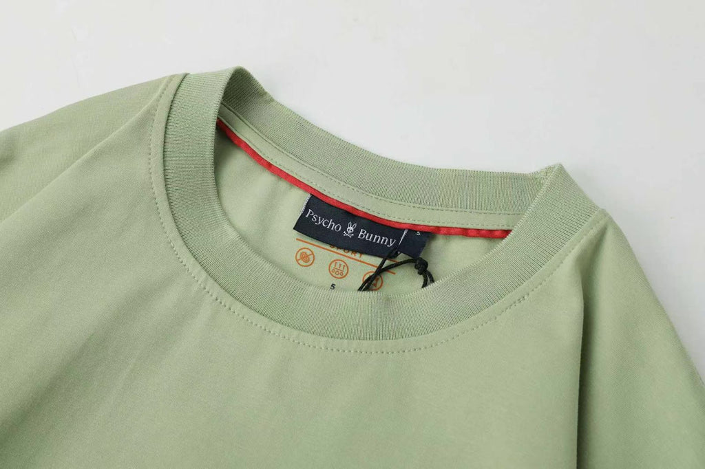 Camiseta -8088 Básica Verde Para Hombre