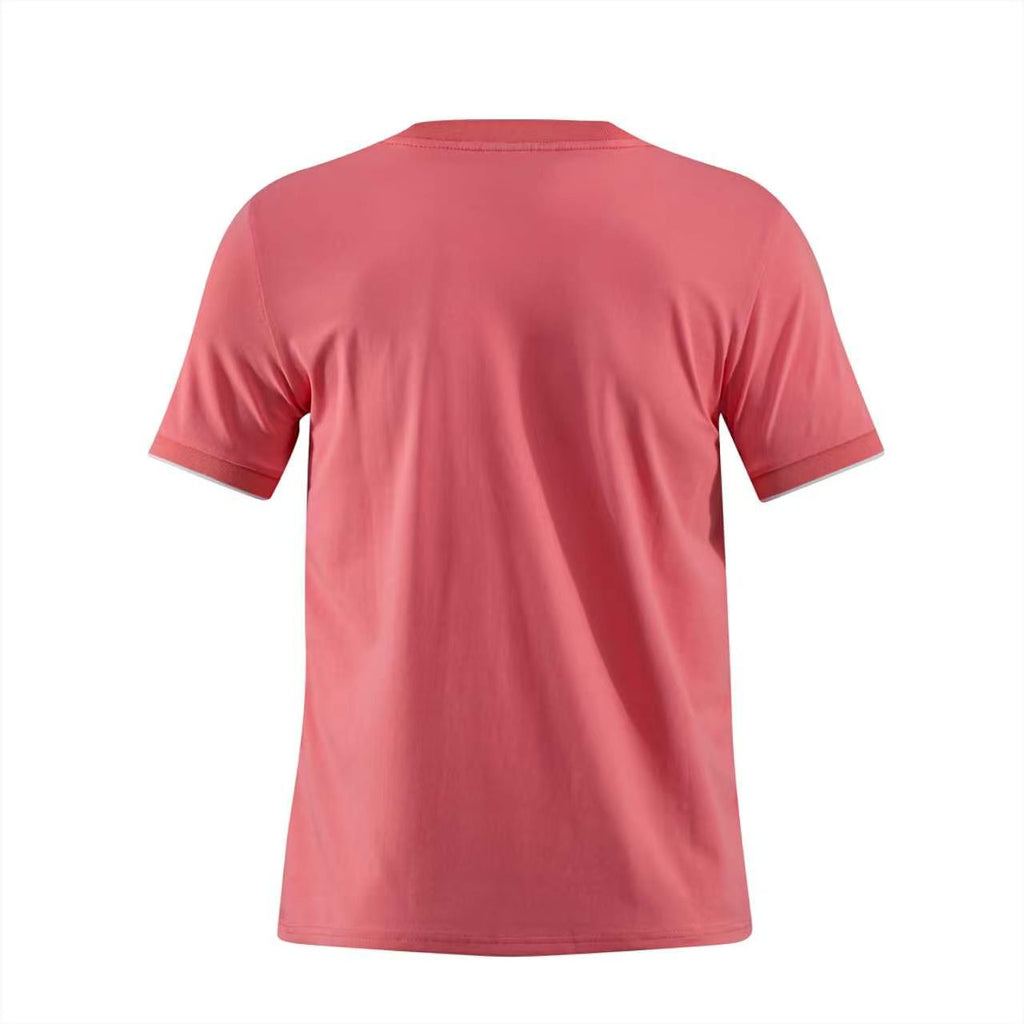 Camiseta -8088 Básica Rosada Para Hombre