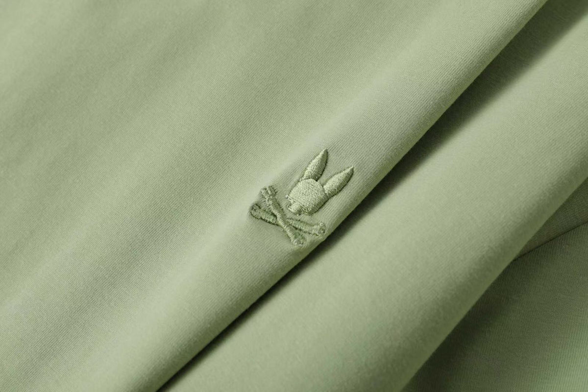 Camiseta -8088 Básica Verde Para Hombre