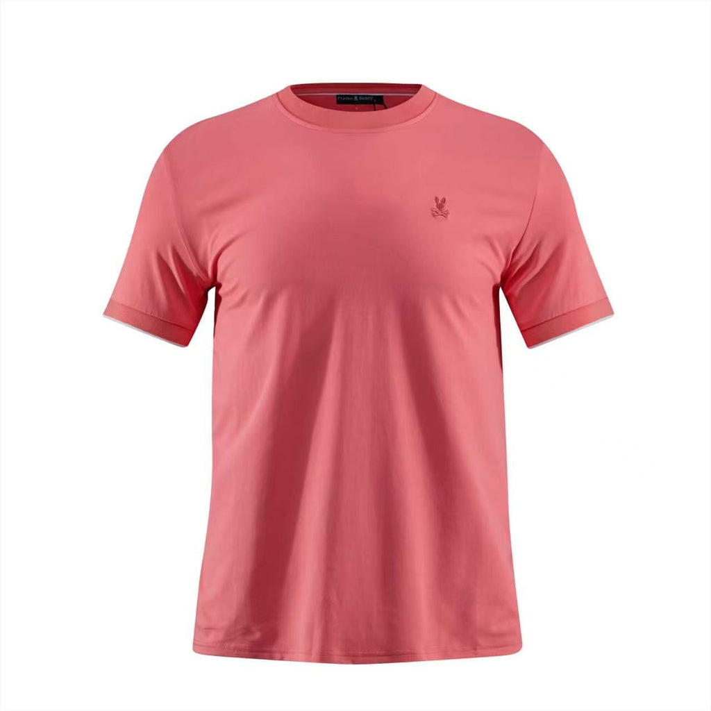 Camiseta -8088 Básica Rosada Para Hombre