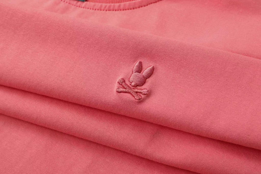 Camiseta -8088 Básica Rosada Para Hombre