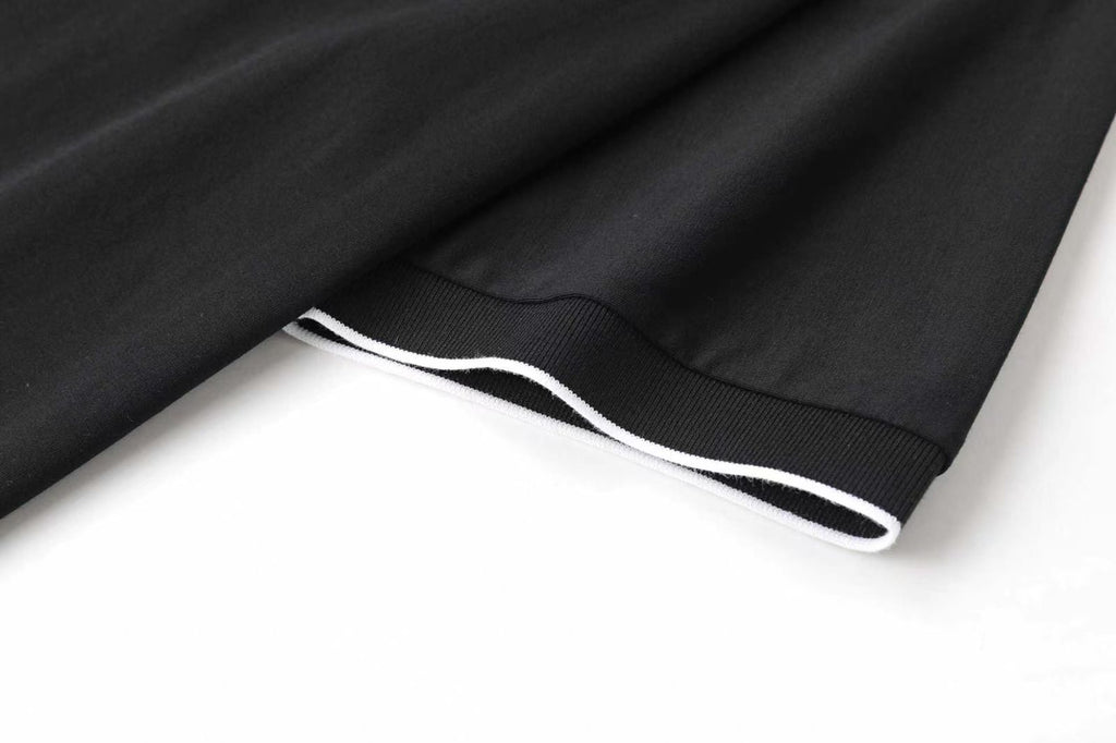 Camiseta PB-8088 Básica Negra Para Hombre