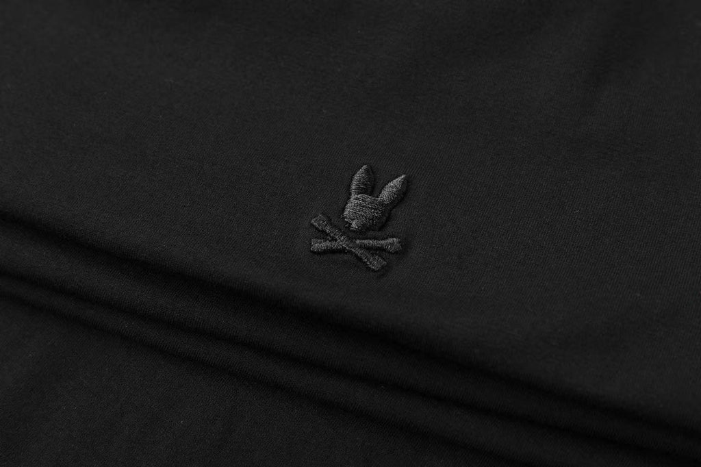 Camiseta PB-8088 Básica Negra Para Hombre