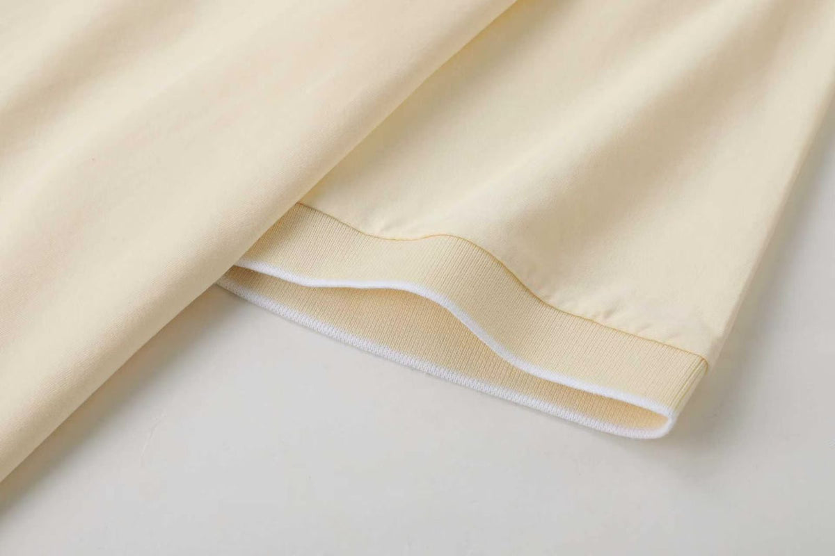 Camiseta PB-8088 Básica Crema Para Hombre