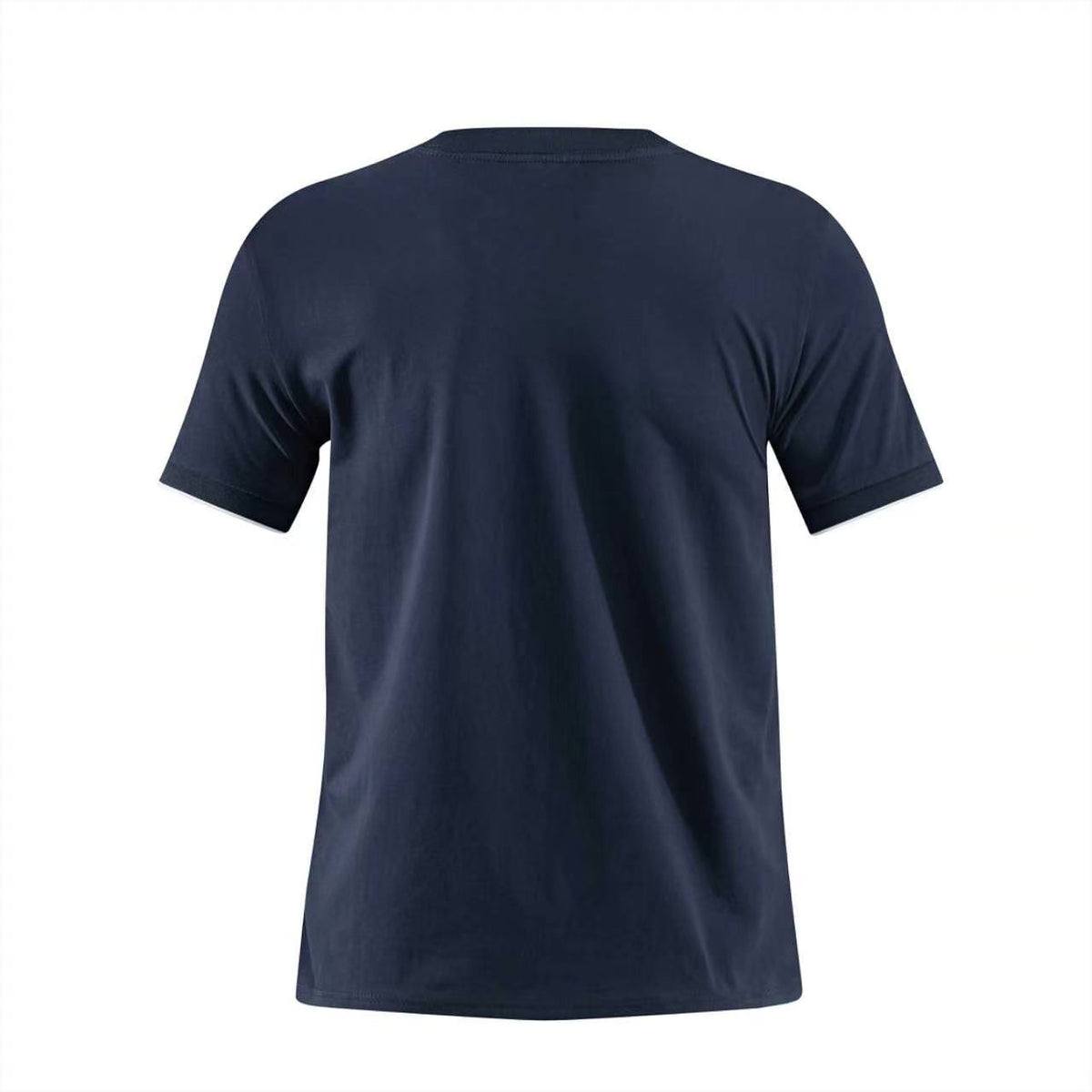 Camiseta -8088 Básica Azul Oscuro Para Hombre