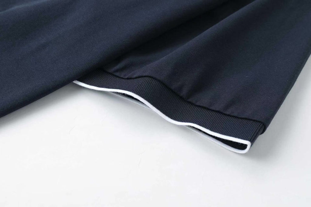 Camiseta -8088 Básica Azul Oscuro Para Hombre