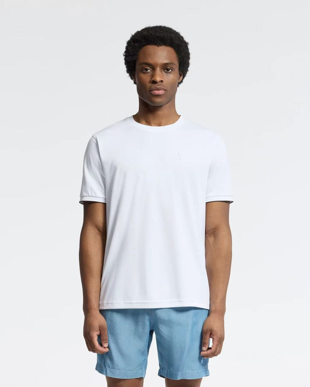 Camiseta PB-8088 Básica Blanca Para Hombre