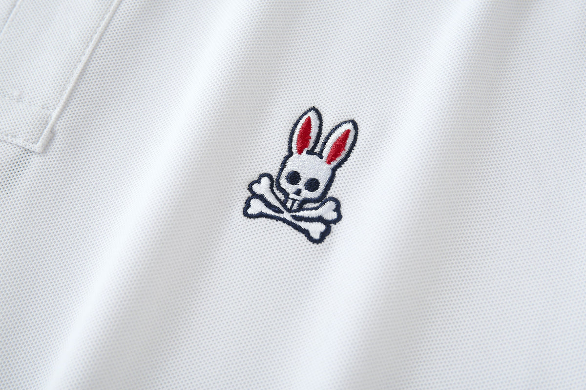 Camiseta 22472# Tipo Polo Blanca Para Hombre