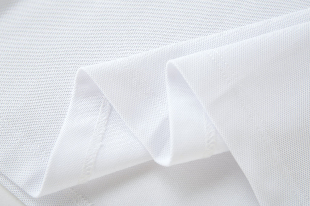 Camiseta 22472# Tipo Polo Blanca Para Hombre
