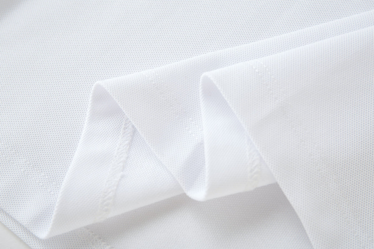 Camiseta 22472# Tipo Polo Blanca Para Hombre