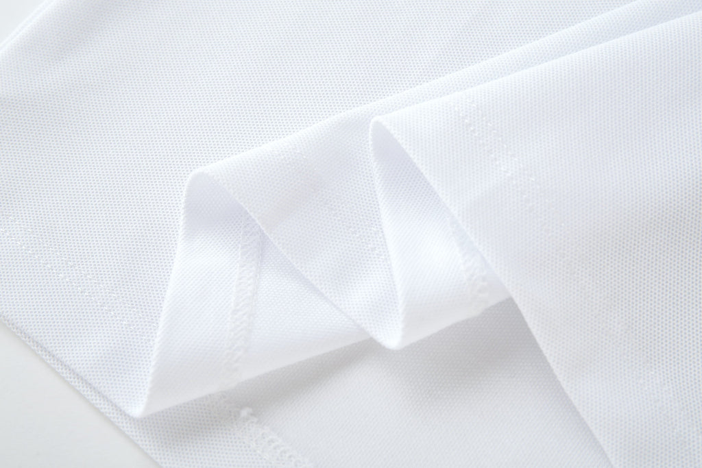 Camiseta 34595# Tipo Polo Blanca Para Hombre