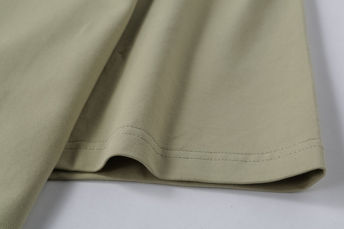 Camiseta 528002 Oversize Verde Para Hombre
