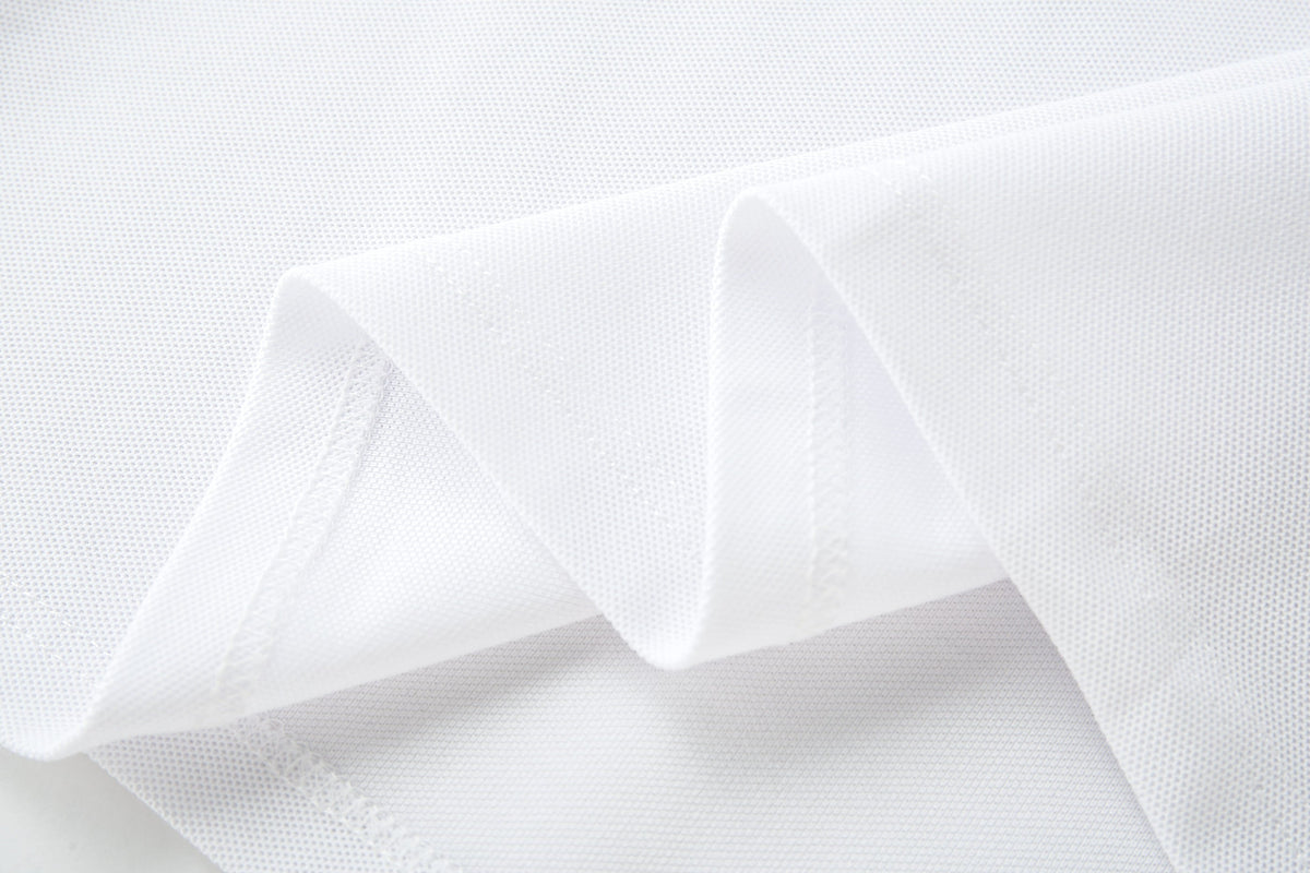 Camiseta 34592# Tipo Polo Blanca Para Hombre