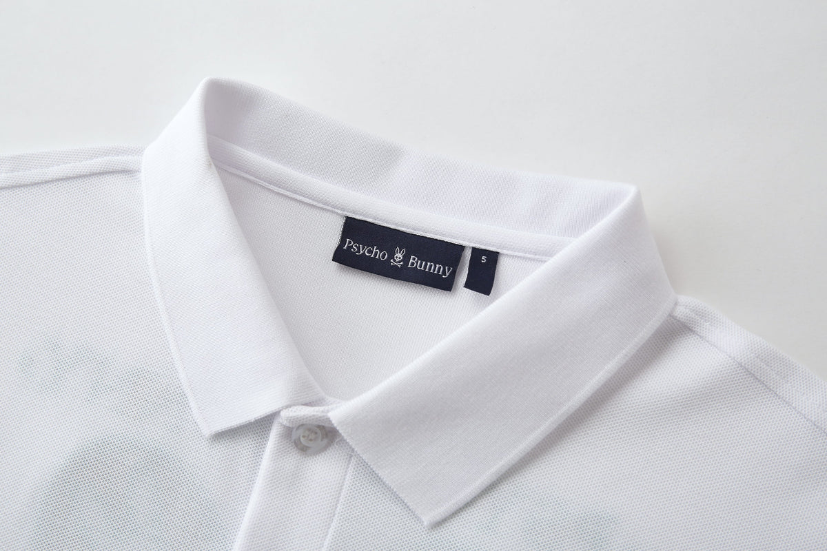 Camiseta 22337# Tipo Polo Blanca Para Hombre