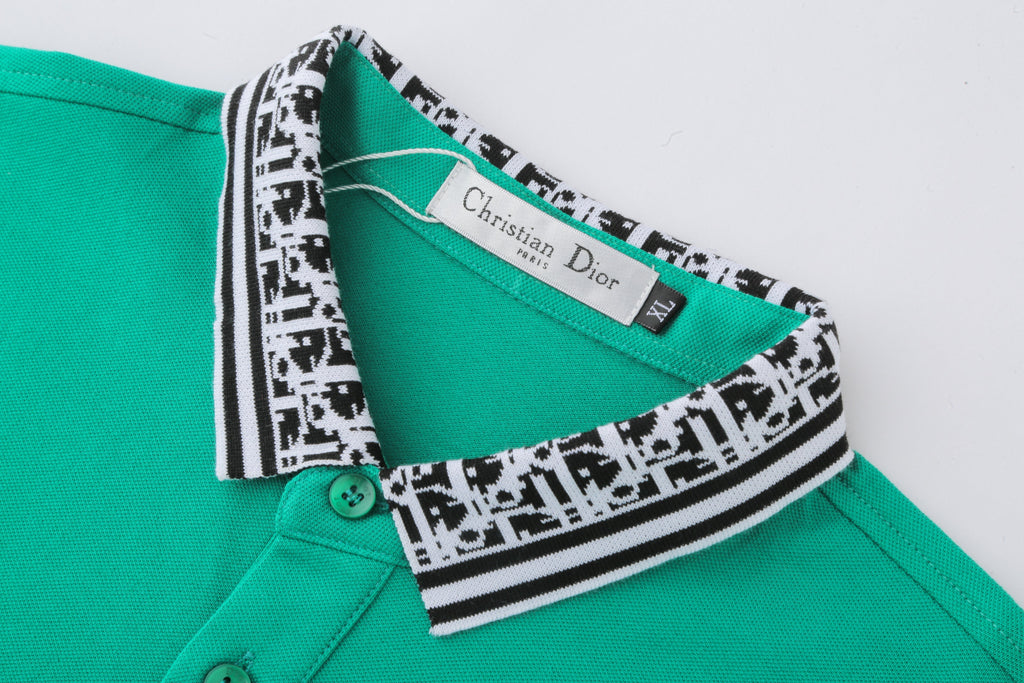 Camiseta 58185 Tipo Polo Verde Para Hombre