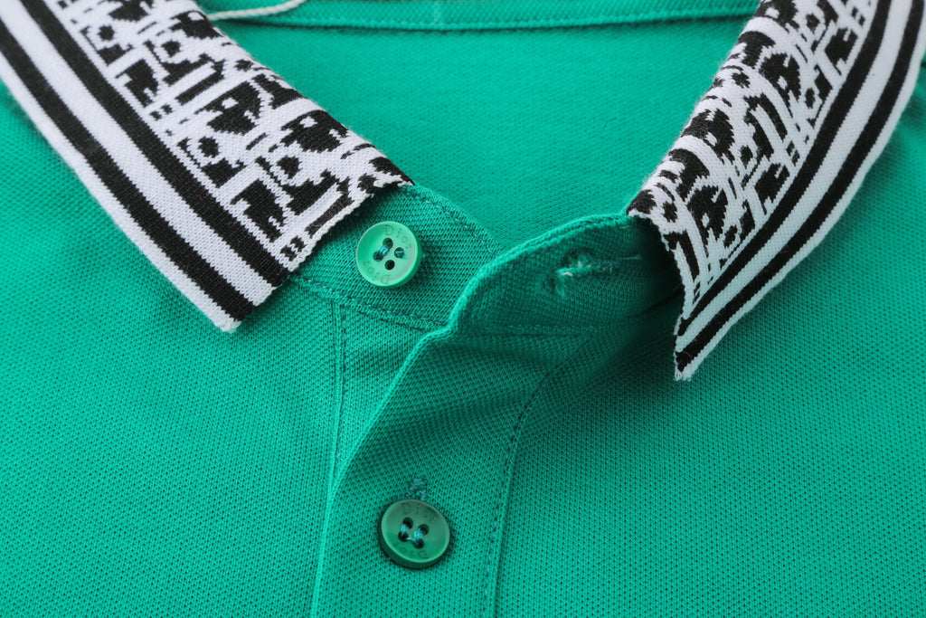 Camiseta 58185 Tipo Polo Verde Para Hombre