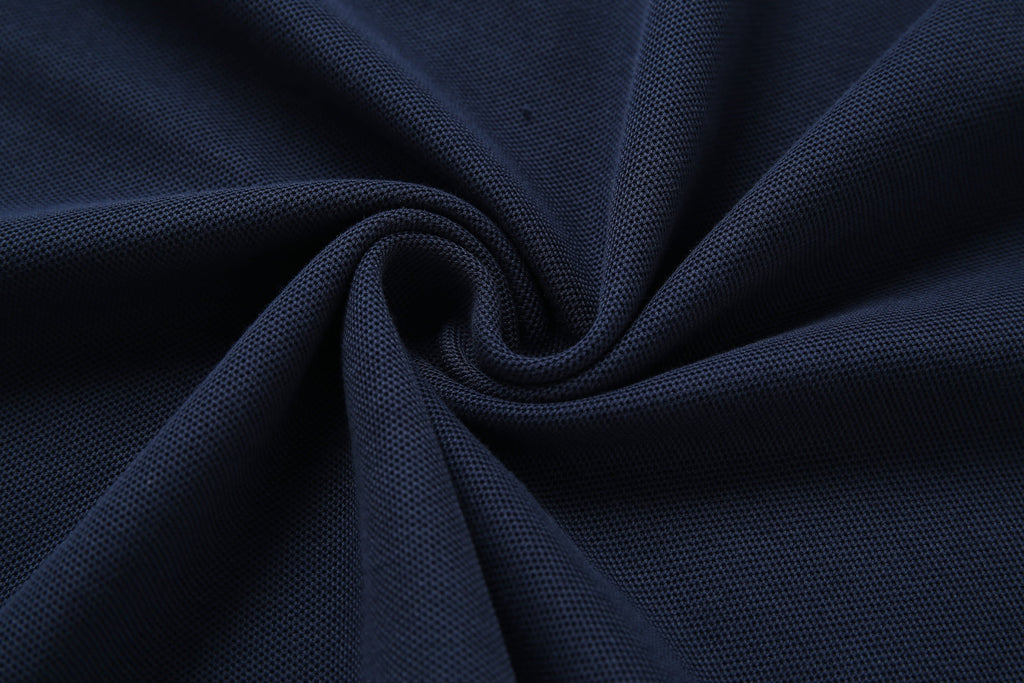 Camiseta 8286-8# Tipo Polo Azul Oscuro Para Hombre