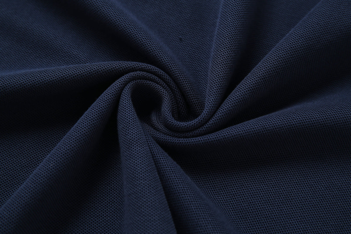 Camiseta 8286-8# Tipo Polo Azul Oscuro Para Hombre