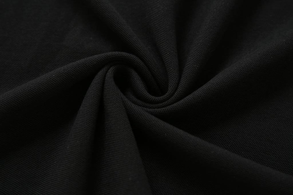Camiseta 13616# Tipo Polo Negra Para Hombre