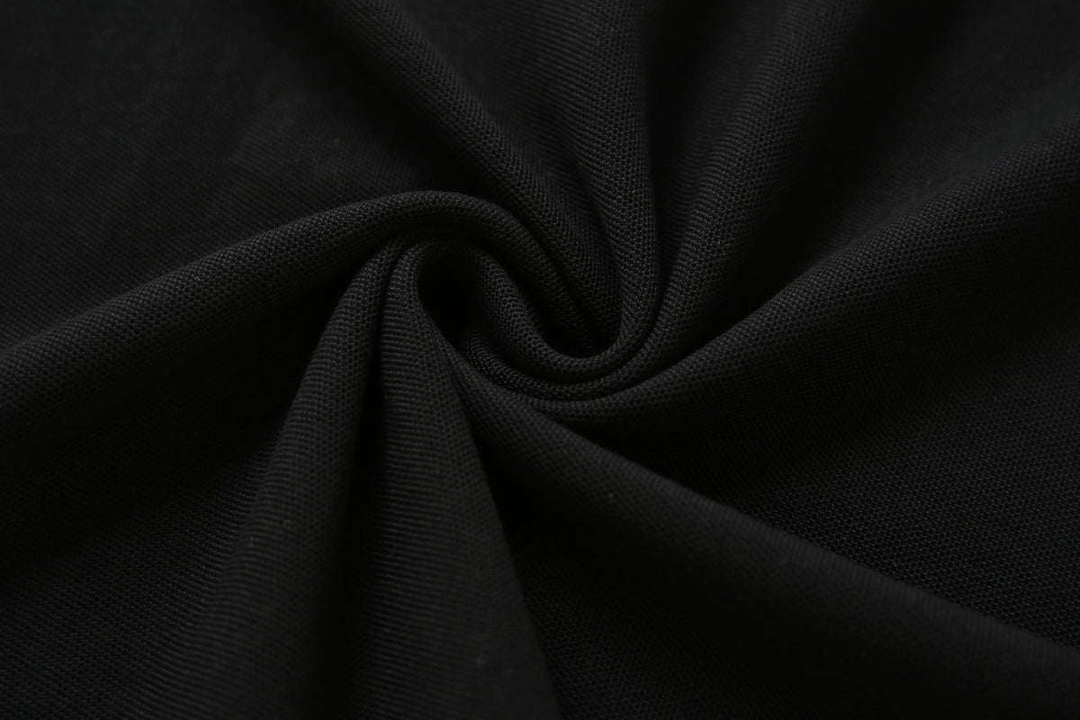 Camiseta 13616# Tipo Polo Negra Para Hombre
