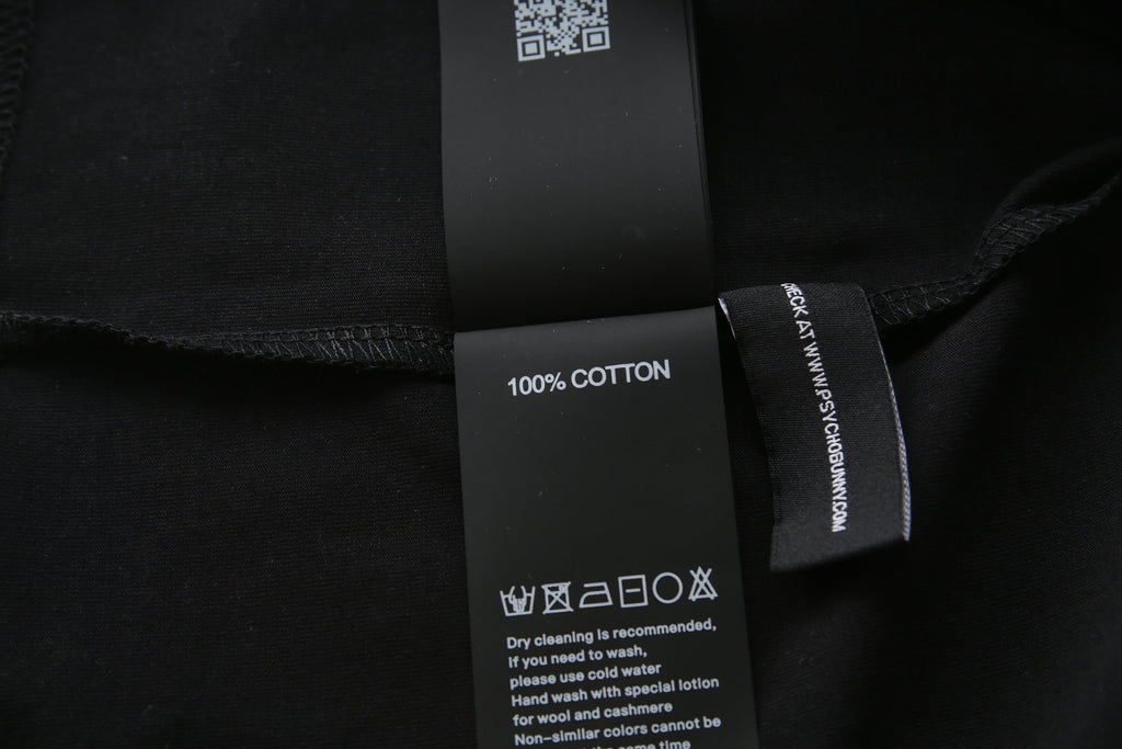 Camiseta 66624 Estampada Negra Para Hombre