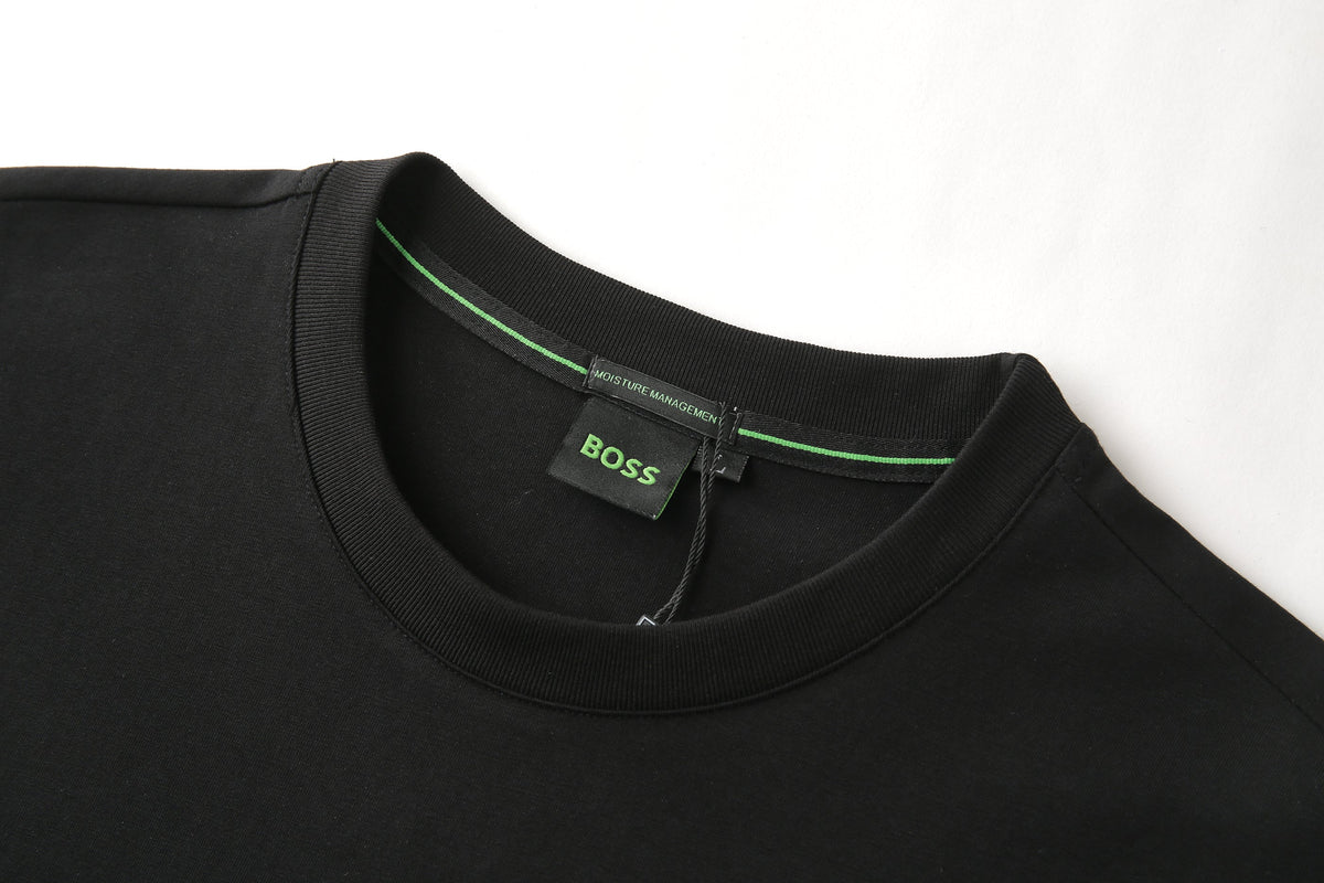 Camiseta 36009 Estampada Negra Para Hombre