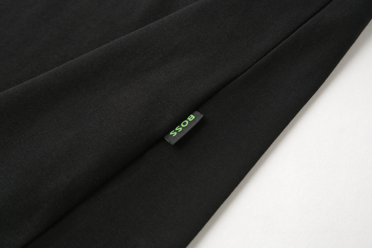 Camiseta 36009 Estampada Negra Para Hombre