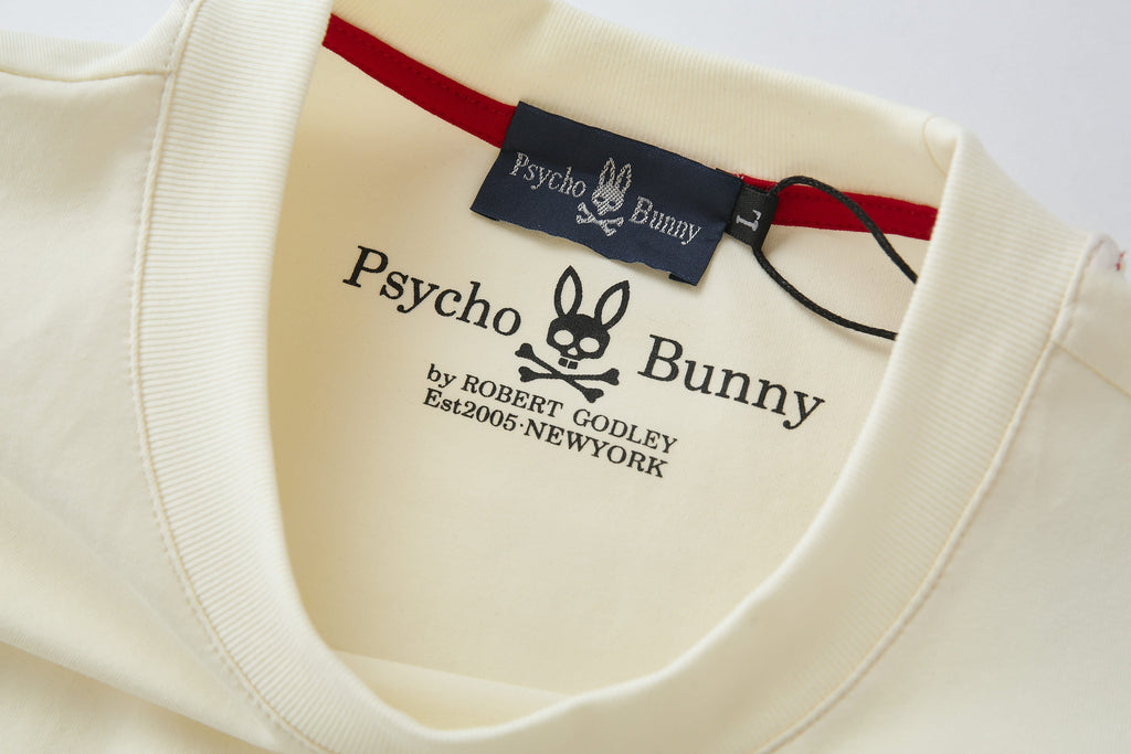Camiseta 66633 Estampada Crema Para Hombre