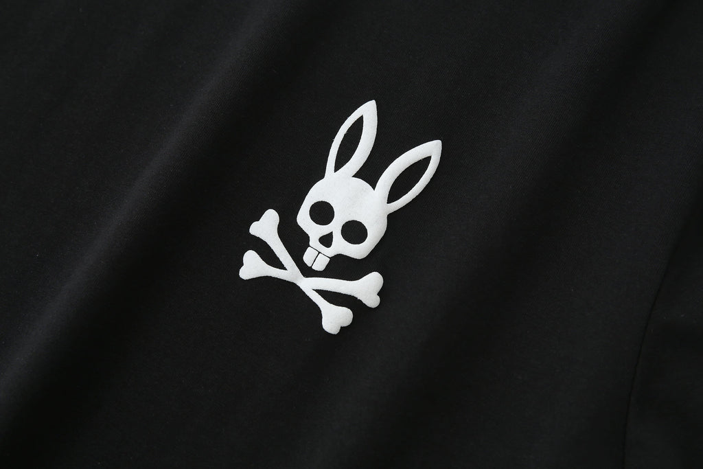 Camiseta 66623 Básica Negra Para Hombre