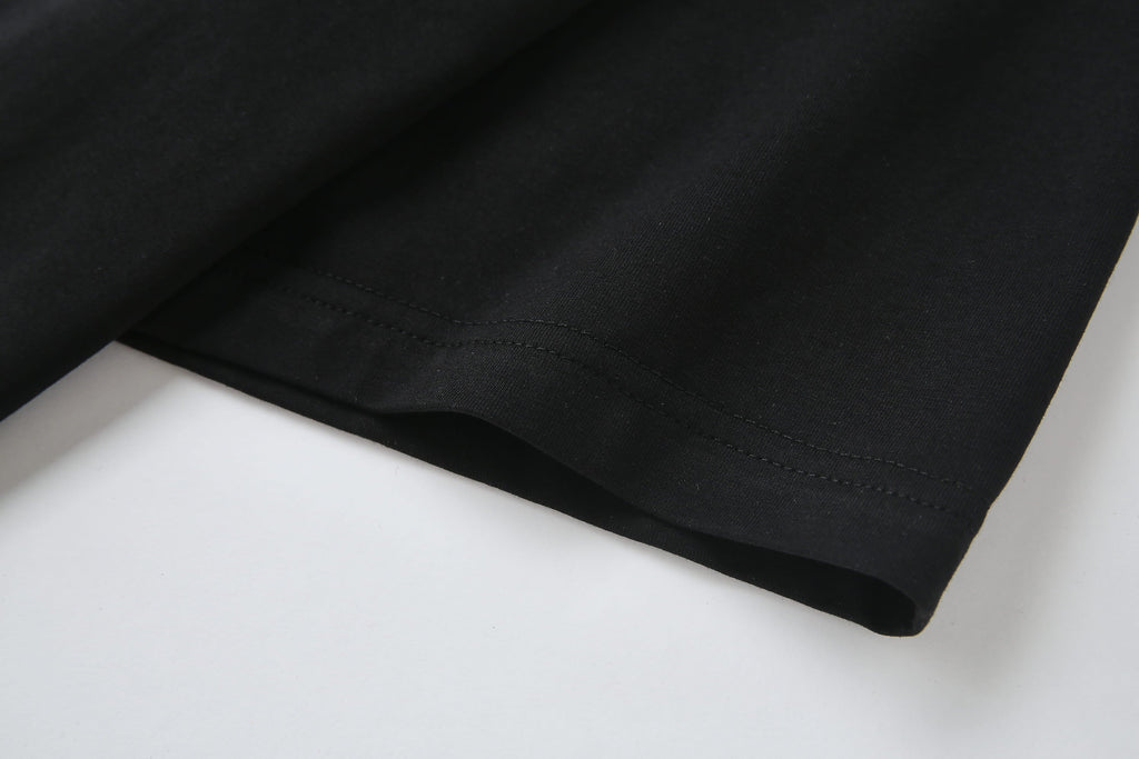 Camiseta 66623 Básica Negra Para Hombre