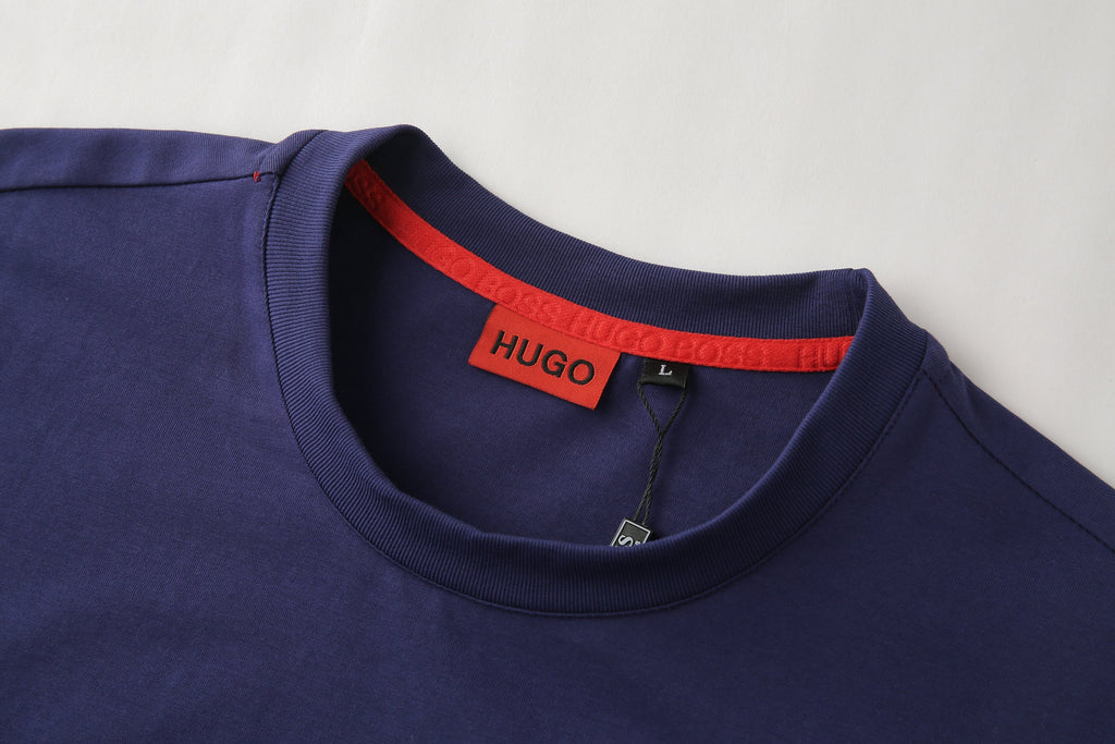 Camiseta 268080 Basica Azul Oscuro Para Hombre