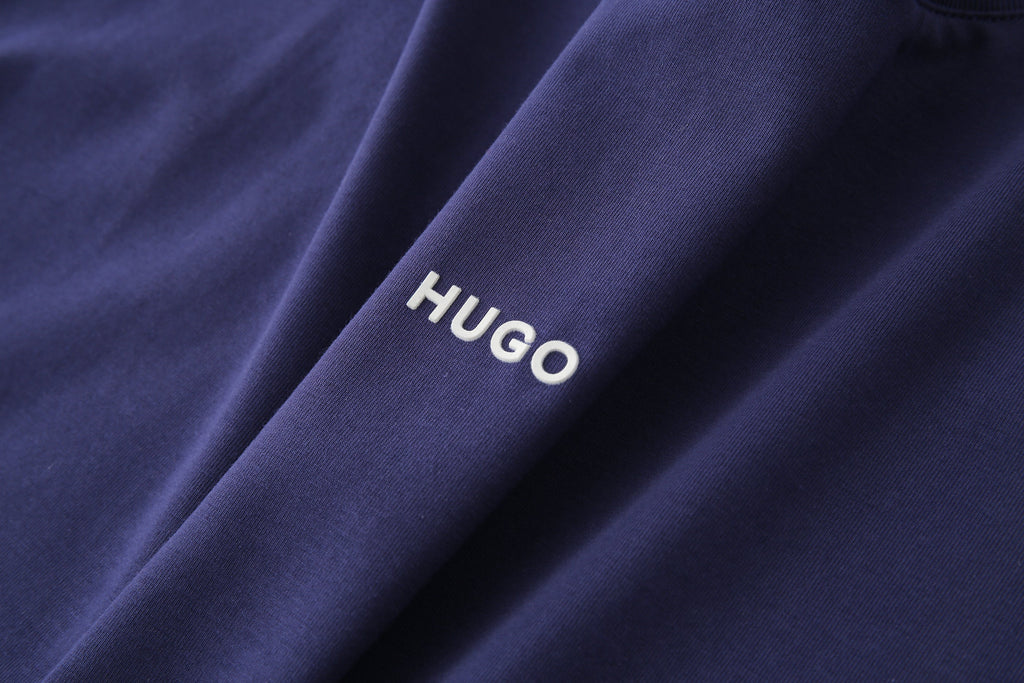 Camiseta 268080 Basica Azul Oscuro Para Hombre