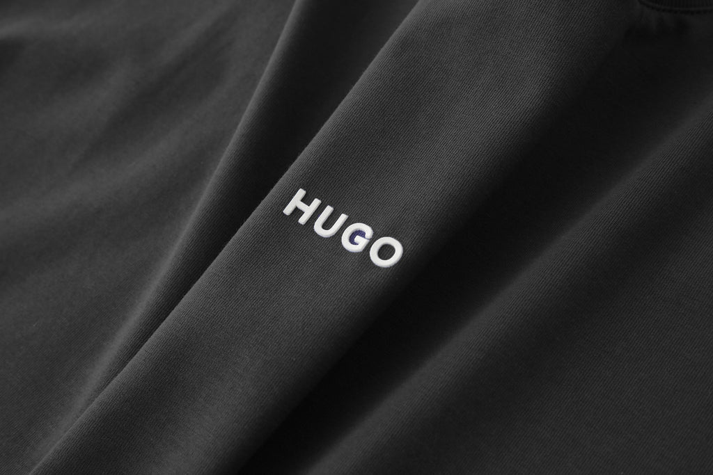 Camiseta 268080 Basica Negra Para Hombre
