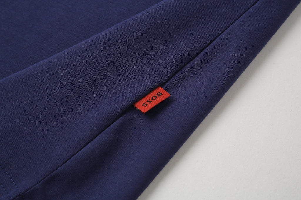 Camiseta 268080 Basica Azul Oscuro Para Hombre