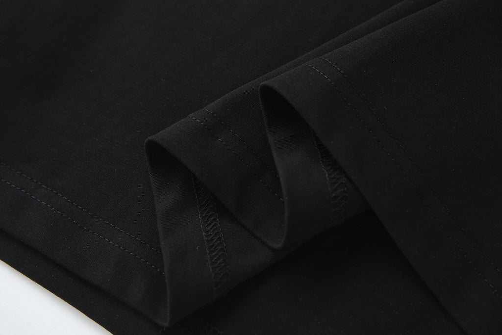 Camiseta 66641 Estampada Negra Para Hombre