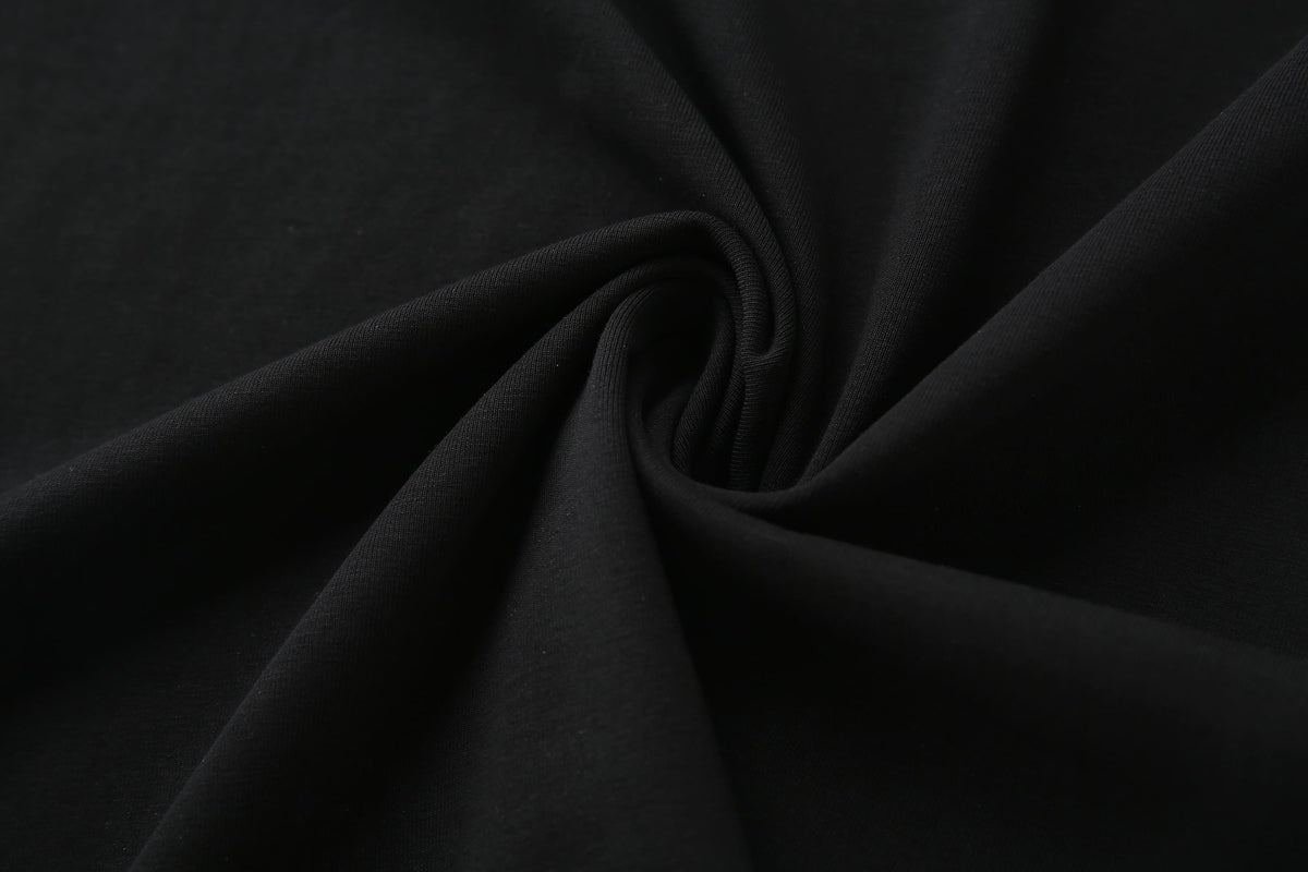 Camiseta 66643 Estampada Negra Para Hombre