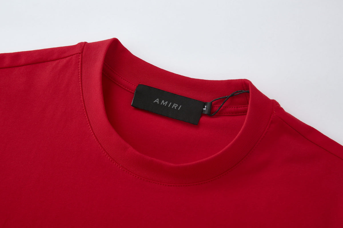 Camiseta 66642 Estampada Roja Para Hombre