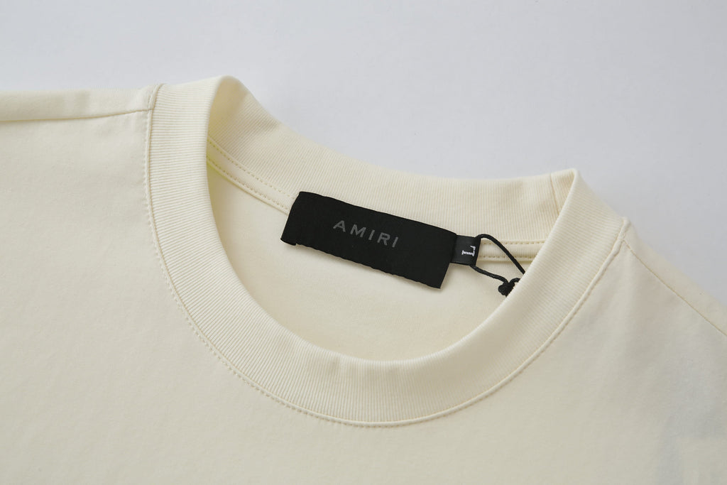 Camiseta 66642 Estampada Crema Para Hombre
