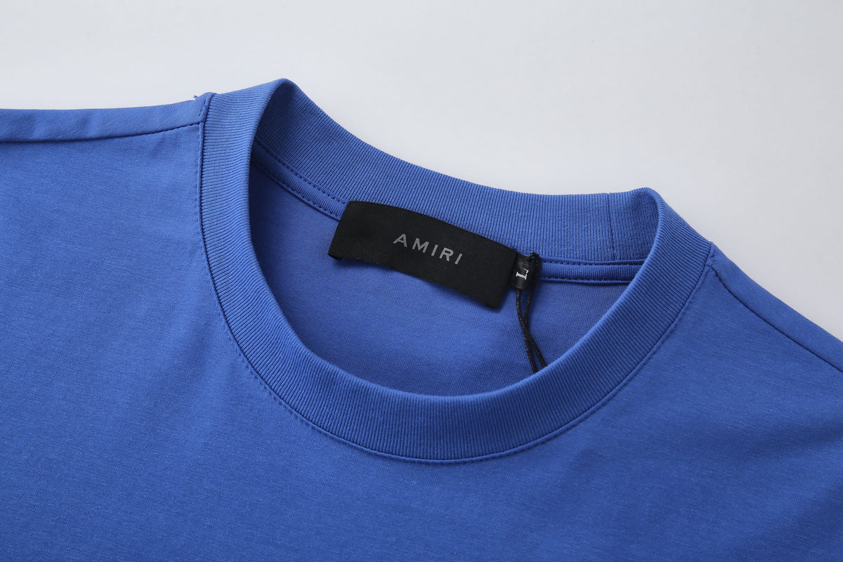 Camiseta 66642 Estampada Azul Para Hombre