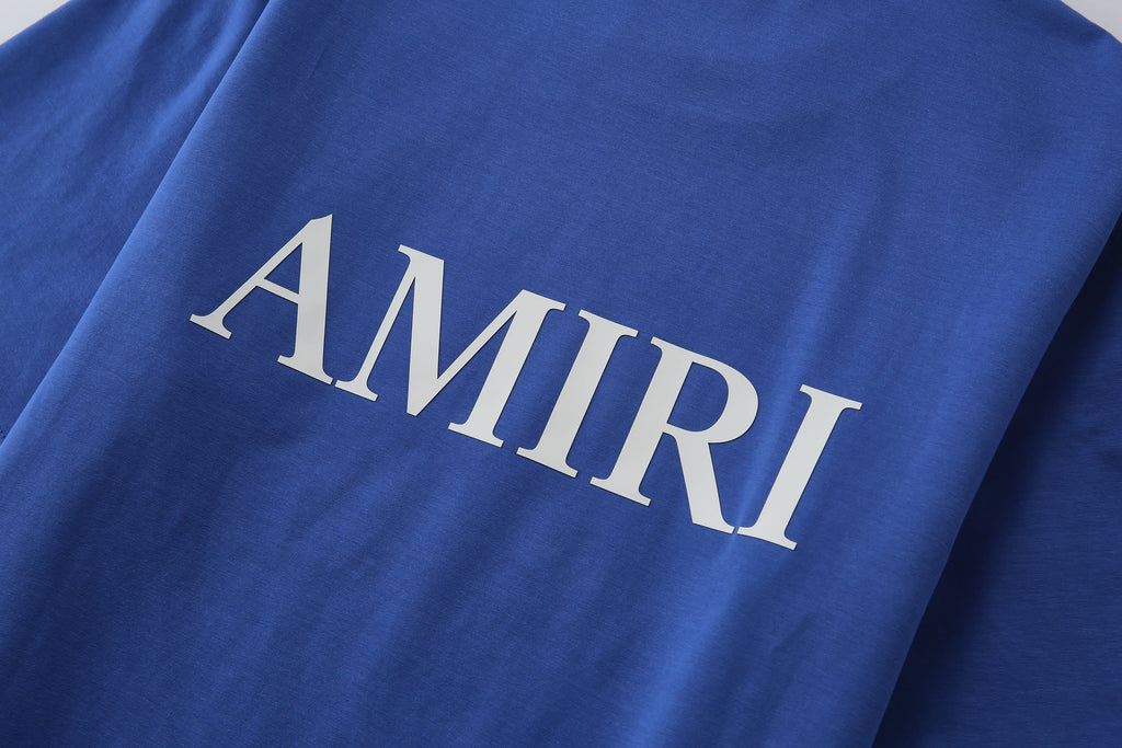 Camiseta 66642 Estampada Azul Para Hombre