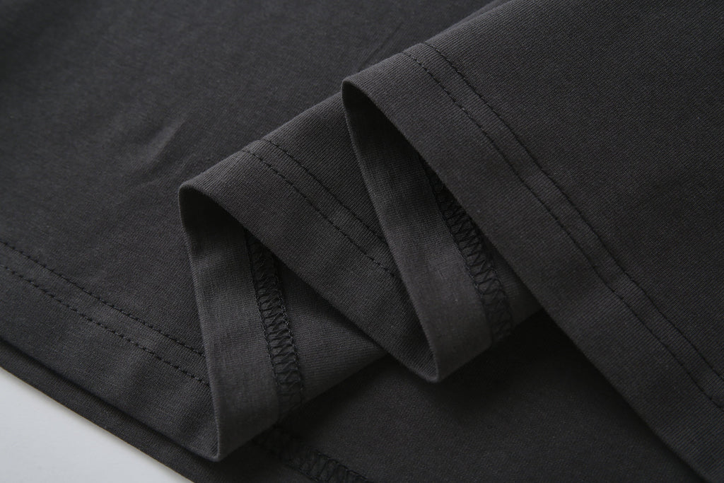 Camiseta 66642 Estampada Gris Oscuro Para Hombre