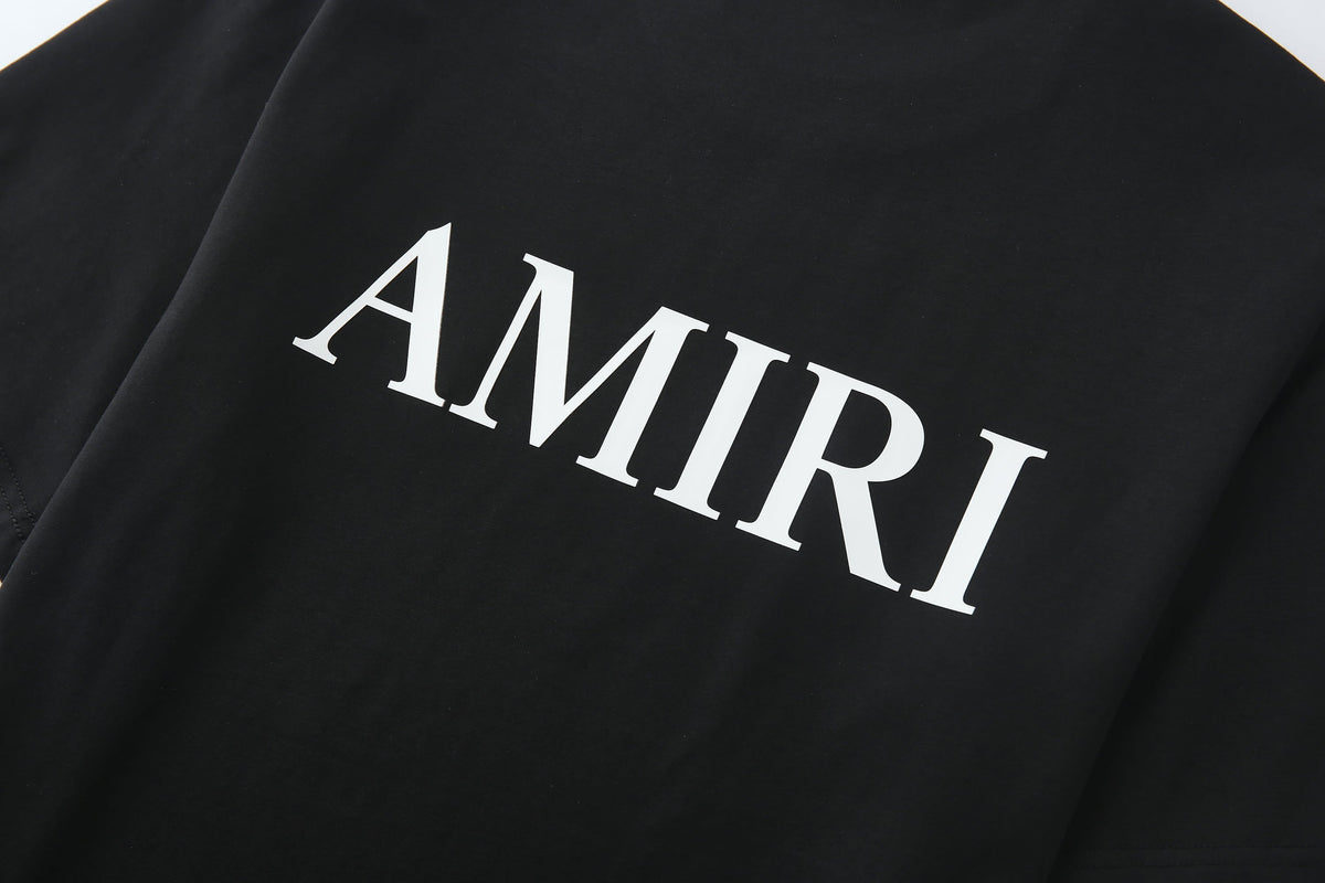 Camiseta 66642 Estampada Negra Para Hombre