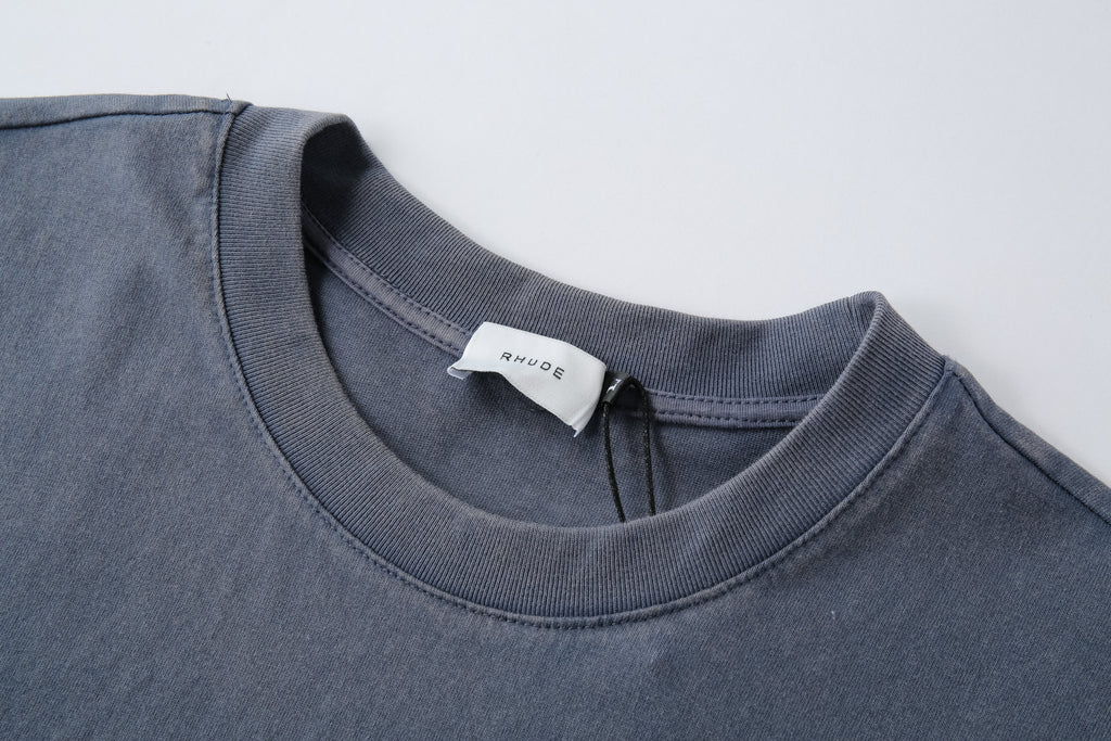 Camiseta 866510 Estampada Gris Azul Para Hombre