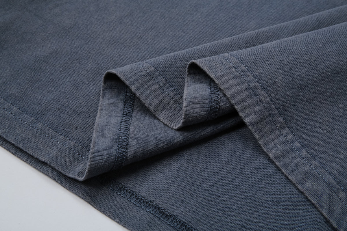 Camiseta 866510 Estampada Gris Azul Para Hombre