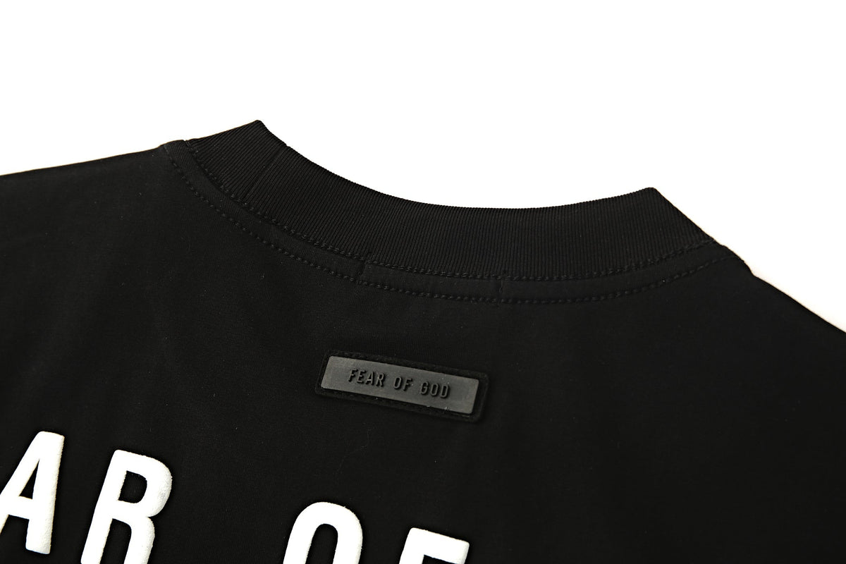 Camiseta 834036 Oversize Negra Para Hombre