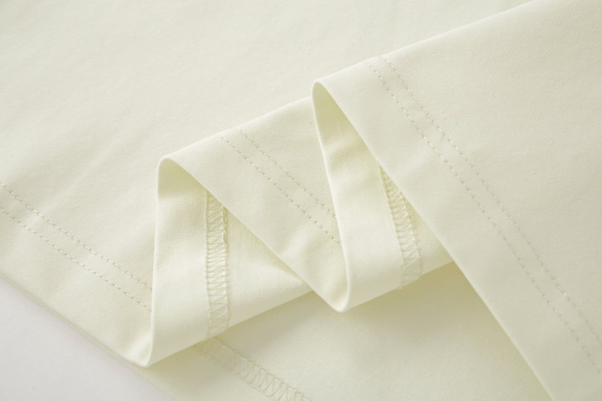 Camiseta 834034 Oversize Crema Para Hombre
