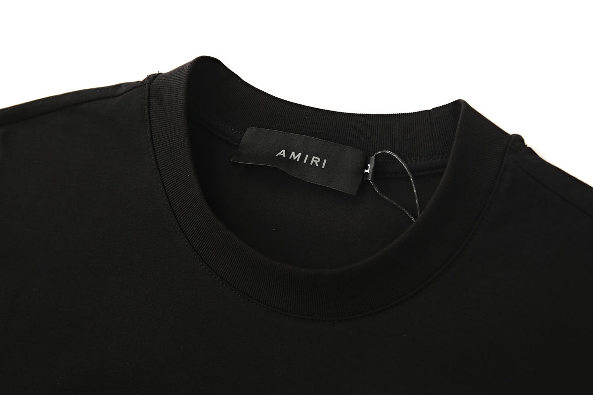 Camiseta 66636 Estampada Negra Para Hombre