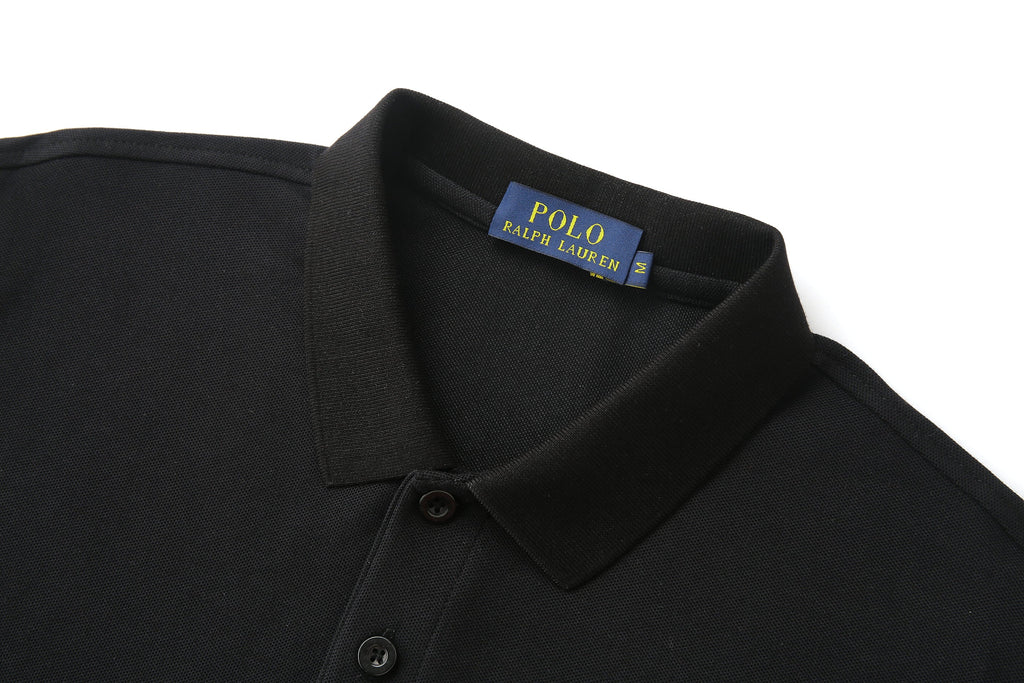 Camiseta 22333 Tipo Polo Negra Para Hombre