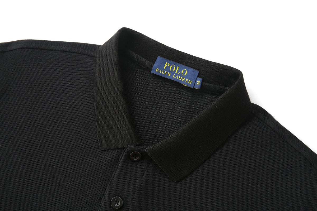 Camiseta 22333 Tipo Polo Negra Para Hombre
