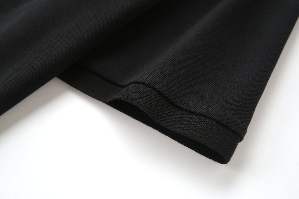 Camiseta 22333 Tipo Polo Negra Para Hombre